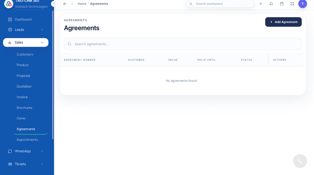 Dealers & Agencies CRM product preview