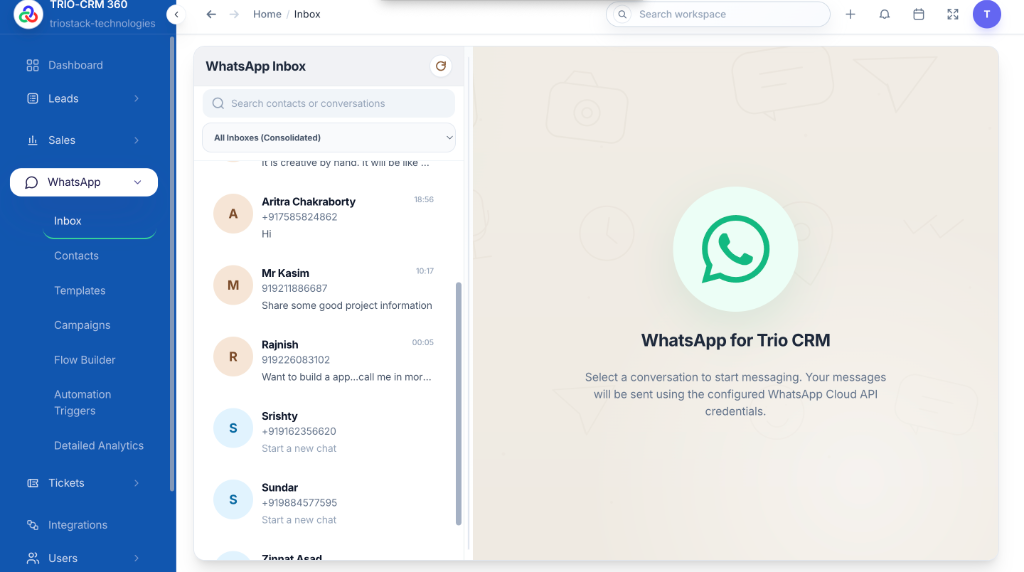 Template-Based Messaging